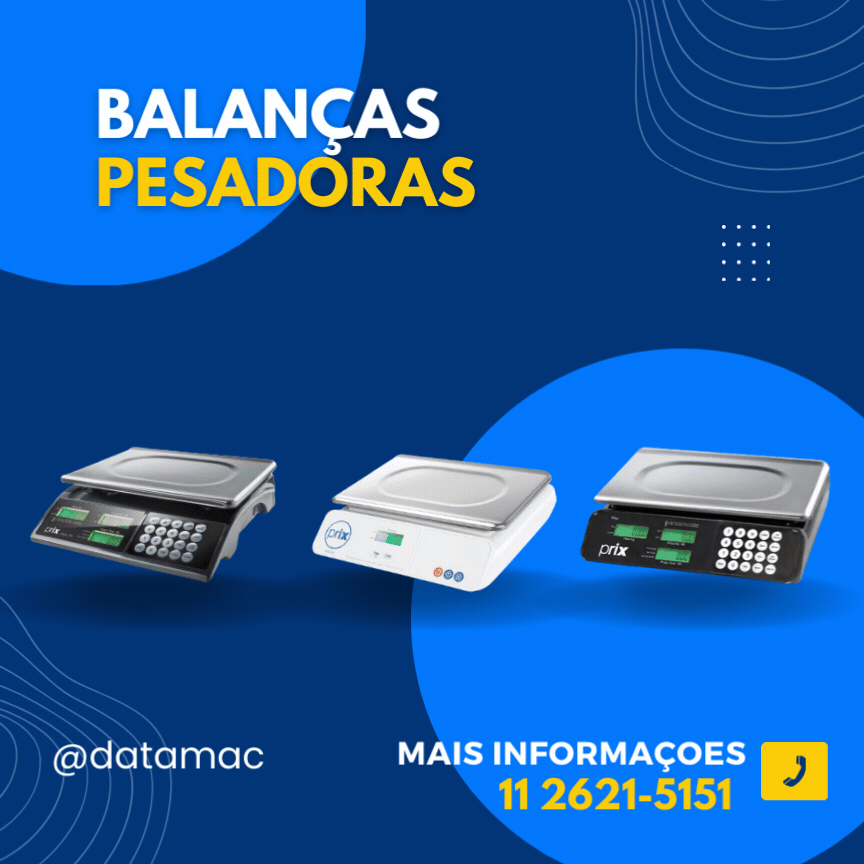 Imagem gif com Balança pesadora, Balança pesadora e de etiquetas, Balanças de Checkout, Microterminal Lançador, Comandas Eletrônicas. Produtos para automação comercial.